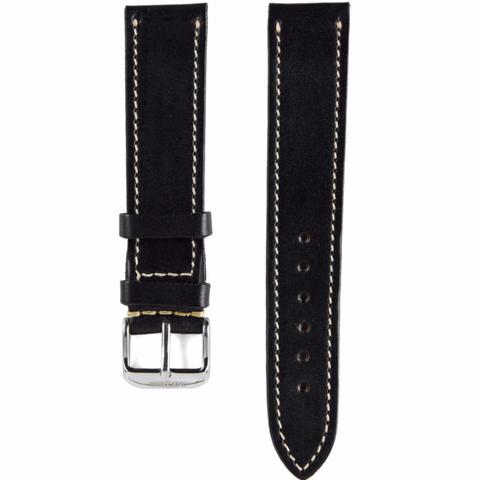 Black Horween Leather Strap